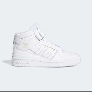 adidas Originals Unisex-Child Forum Mid Sneaker Size 6 (big kid) light use